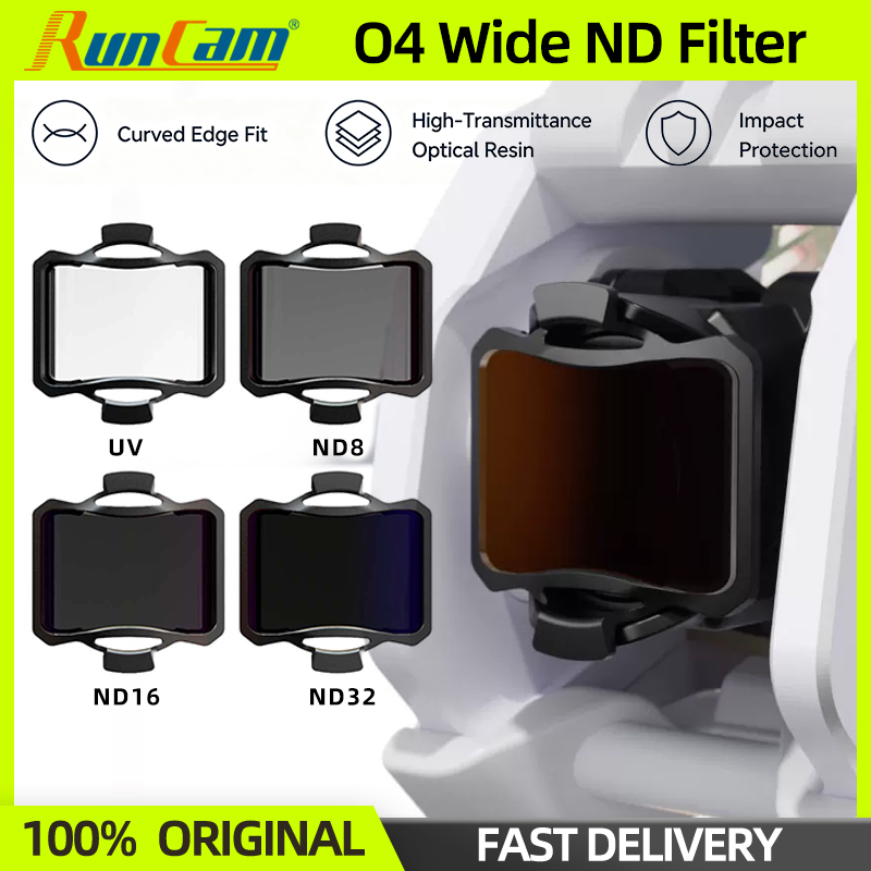 مجموعة فلاتر RunCam O4 Wide Ai - مراجعة Drone Kit Beginner وسعره