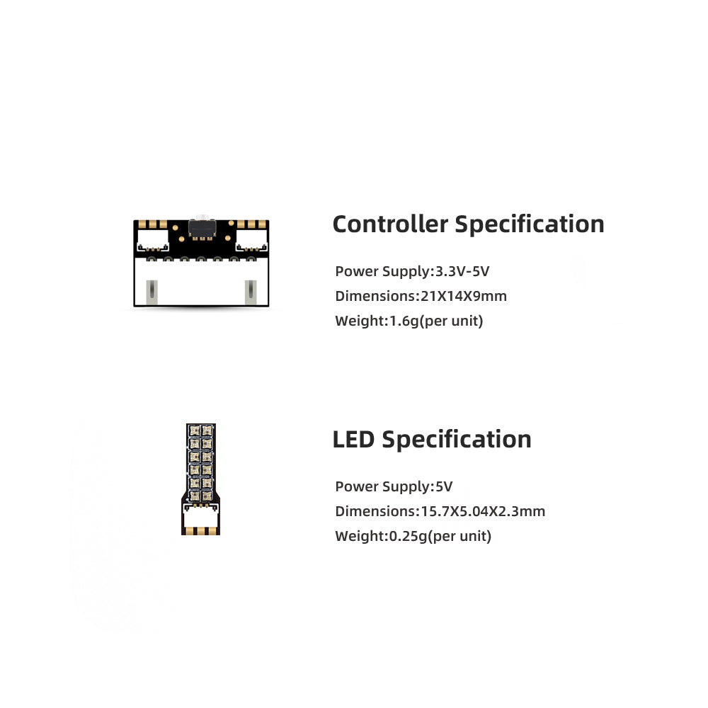 مجموعة شرائط إضاءة LED صغيرة H - مراجعة Drone Kit Plug And Play وسعره